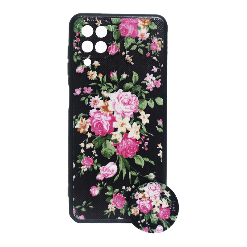 کاور کد 17013 مناسب برای گوشی موبایل سامسونگ GALAXY A12 به همراه پایه نگهدارنده