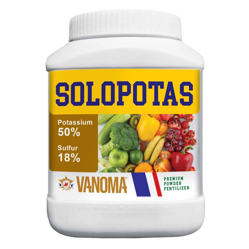  کود کامل پودری وانوما مدل سولفات پتاسیم NPK وزن 1 کیلوگرم