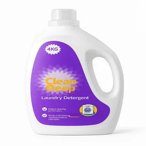 مایع لباسشویی آبی دیپ کلین مدل 2050 با رایحه لوندر وزن 2700 گرم