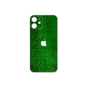MAHOOT Green-Holographic Cover Sticker for Apple iPhone 12 mini