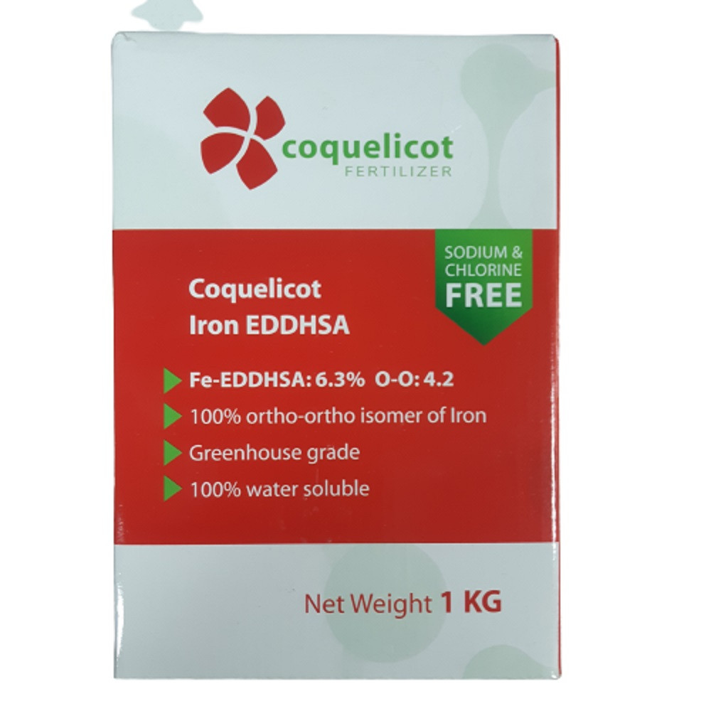 کود کلات آهن کوکلیکو مدل %63 وزن 1 کیلوگرم