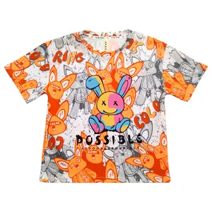 تی شرت آستین کوتاه بچگانه مدل POSSIBLE-ORG