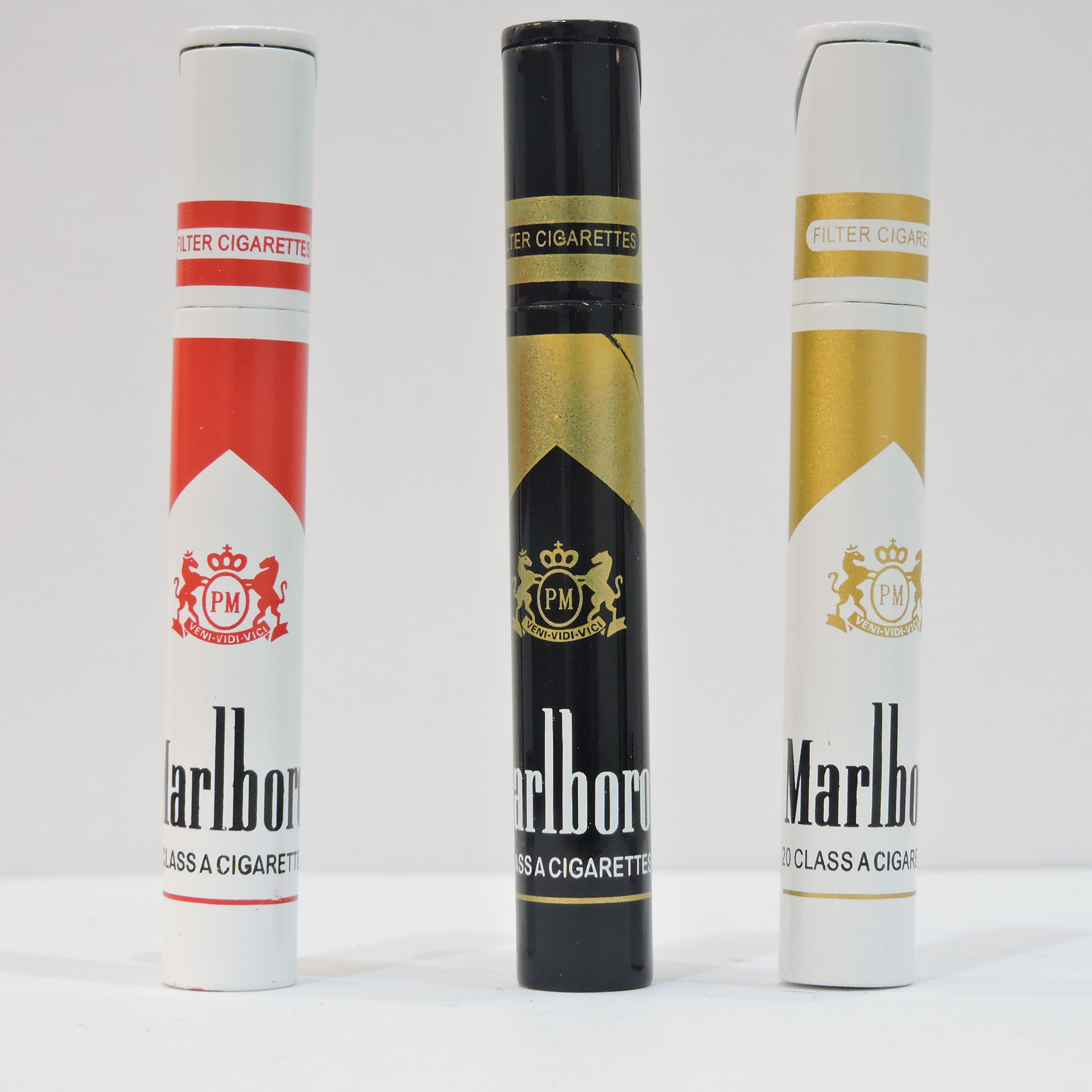 فندک مدل مدادی طرح Marlboro