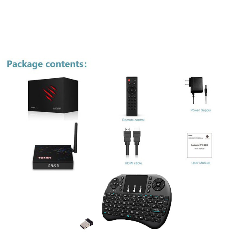 اندروید باکس تانیکس مدل TX68 32/4GB