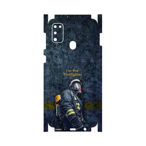 MAHOOT Firefighter-FullSkin Cover Sticker for Samsung Galaxy M30s