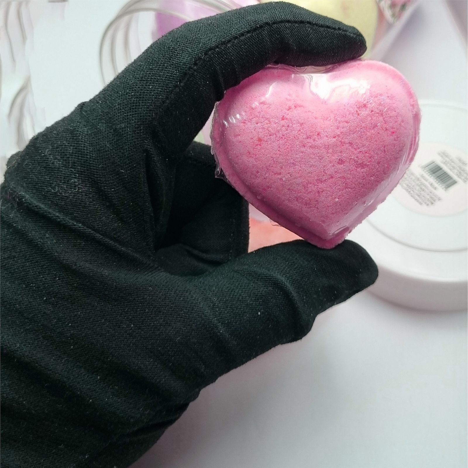 کوکتل پدیکور ایمنس هربال مدل قلب کد HEART-MID12 وزن 500 گرم مجموعه 12 عددی -  - 3