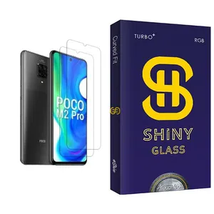 Atouchbo Shiny Glass MIX002 Screen Protector For Xiaomi Poco M2 Pro Pack Of 2