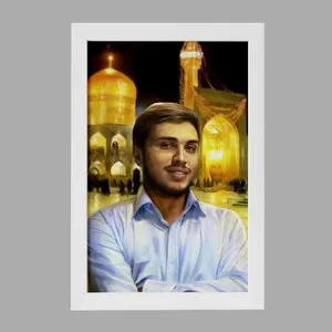 تابلو خندالو مدل شهید جهاد مغنیه کد 27965