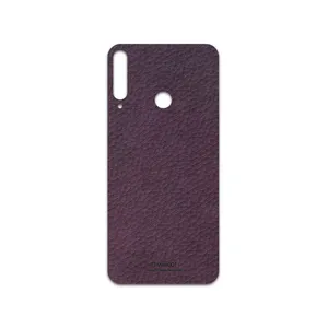MAHOOT Purple-Leather Cover Sticker for Huawei Y7p