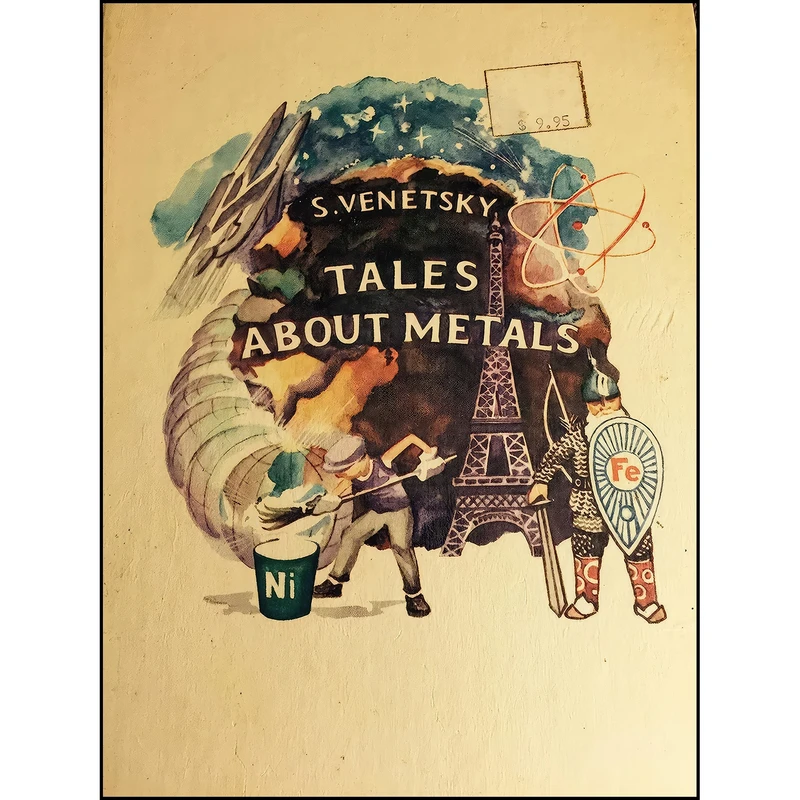 کتاب Tales About Metals اثر S. Venetsky انتشارات Imported Pubn