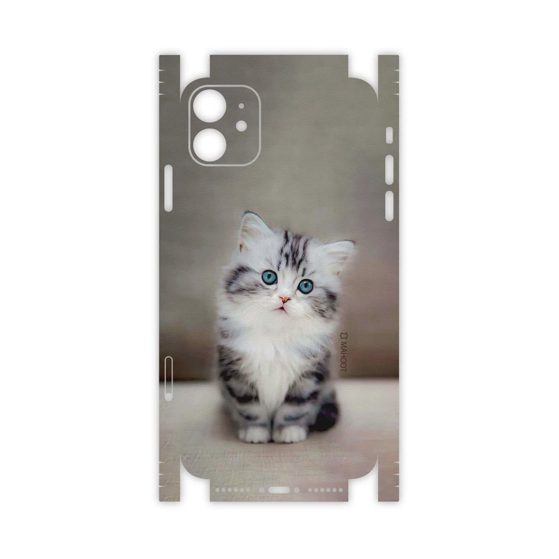 برچسب پوششی ماهوت مدل Cat-2-FullSkin مناسب برای گوشی موبایل اپل iPhone 11