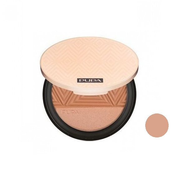 برنزه کننده و هایلایتر پوپا مدل SAVANNA شماره 01