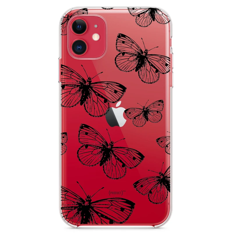 کاور مگافون طرح پروانه مدل C54-B مناسب برای گوشی موبایل اپل iPhone 11