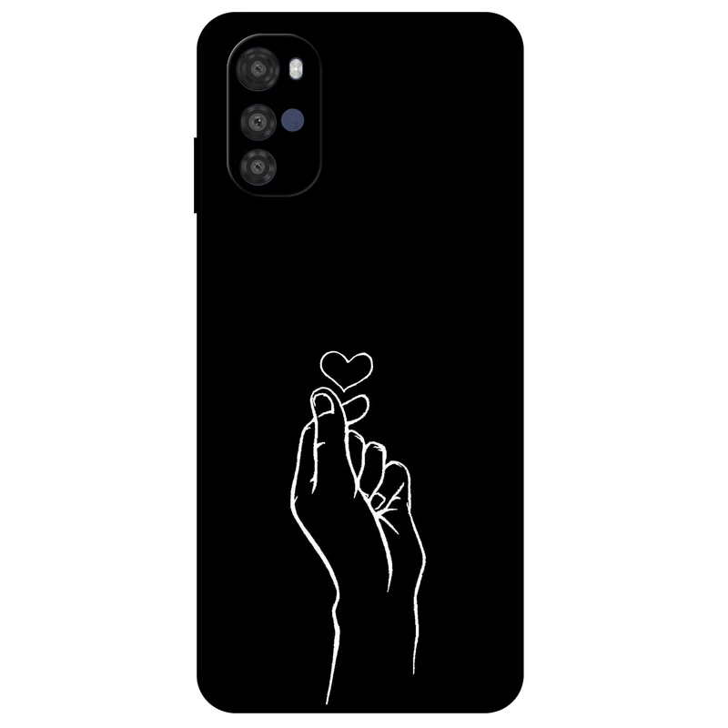 کاور مگافون طرح قلب مدل 7769 مناسب برای گوشی موبایل موتورولا Moto E32 / E32s     