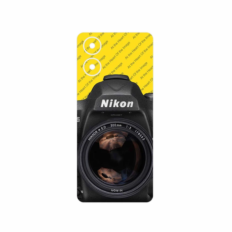 برچسب پوششی ماهوت مدل Nikon_Logo مناسب برای گوشی موبایل موتورولا Moto G04s