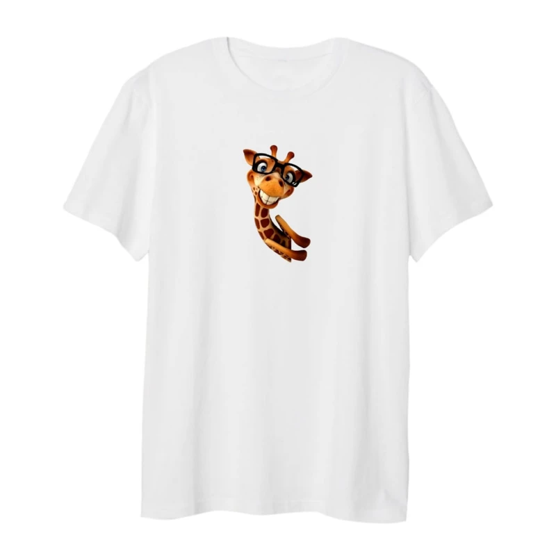 تی شرت لانگ زنانه مدل زرافه