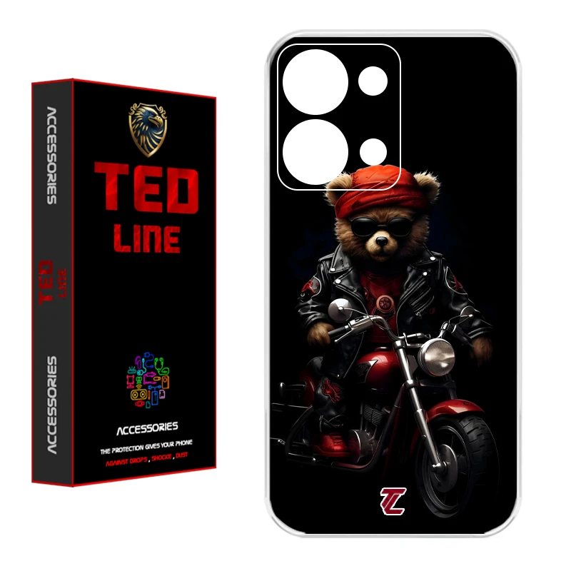 کاور تد لاین طرح تدی کد 1136 مناسب برای گوشی موبایل شیائومی Redmi Note 13 4G