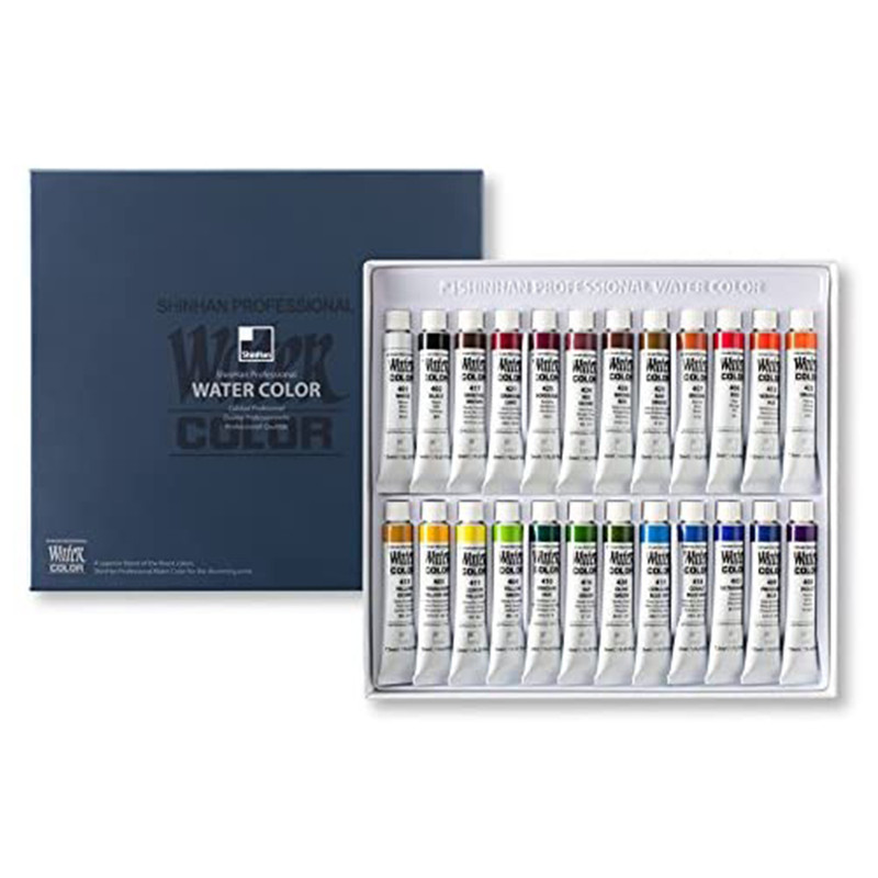 آبرنگ 24 رنگ شین هان مدل Artist کد 94912