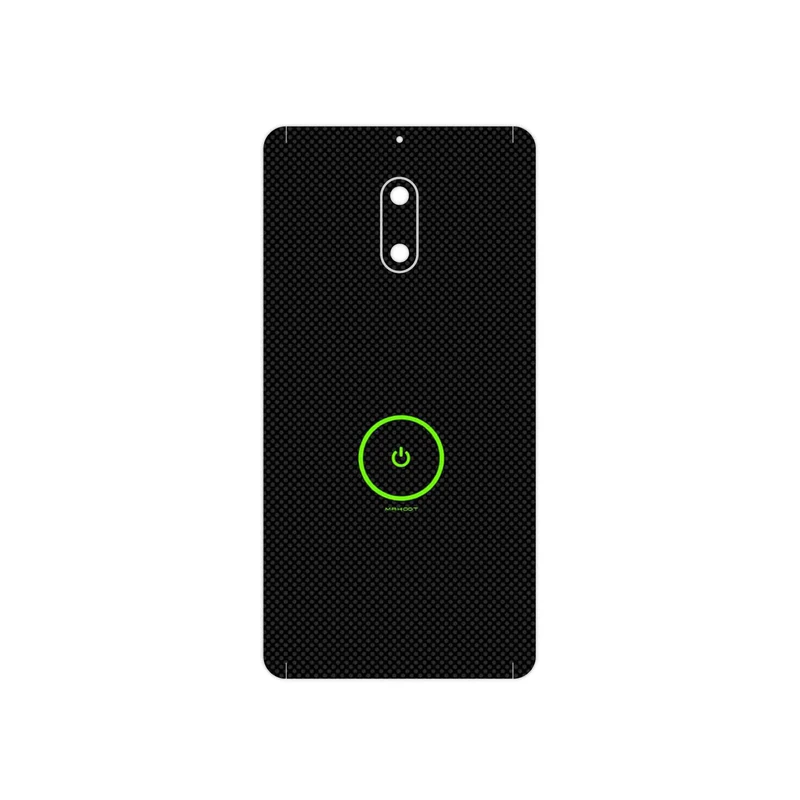 برچسب پوششی ماهوت مدل Minimal Power Button مناسب برای گوشی موبایل نوکیا 6