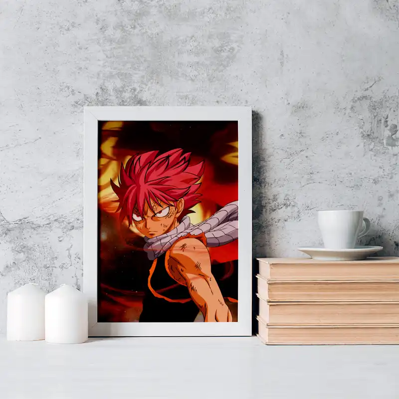 تابلو خندالو مدل ناتسو انیمه فری تیل کد 16510