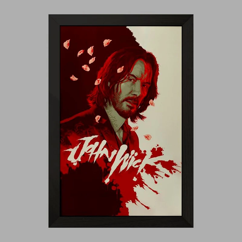 تابلو خندالو مدل جان ویک John Wick کد 28558