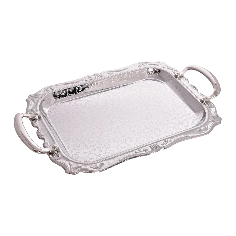 سینی دسته دار یونیک کد 01 - 4023 سایز 36*26 سانتی متر