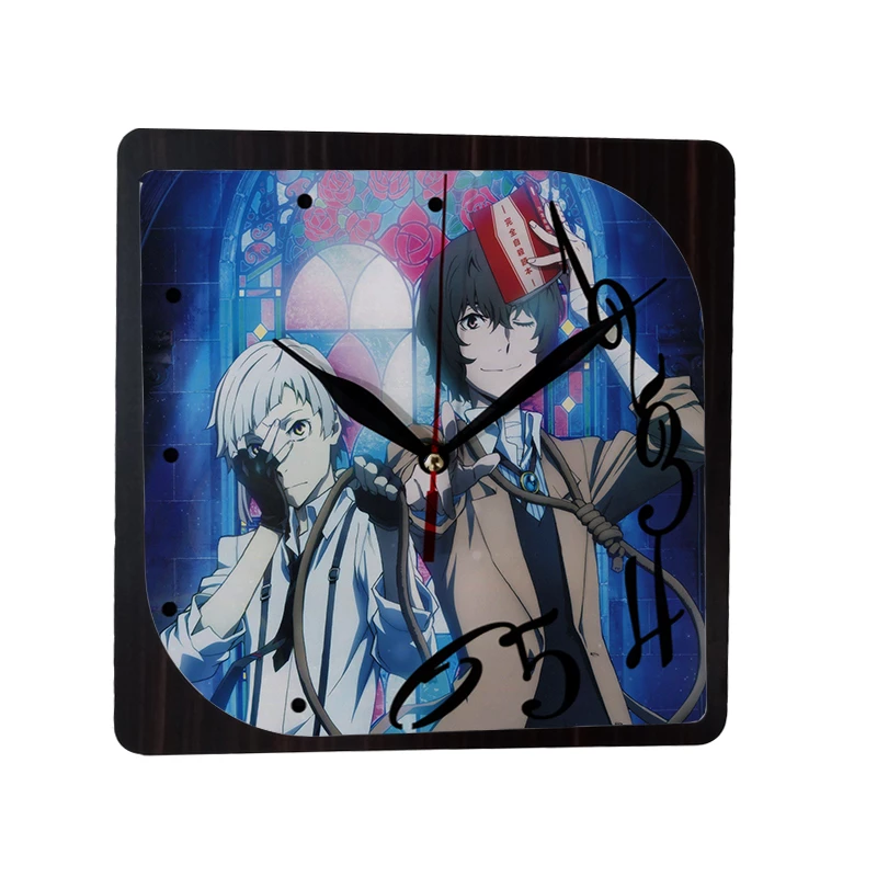 ساعت دیواری طرح انیمه سگ های ولگرد بانگو کد td2