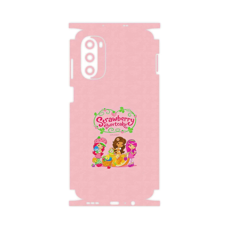 برچسب پوششی ماهوت مدل Strawberry Shortcake-FullSkin مناسب برای گوشی موبایل موتورولا Moto G52