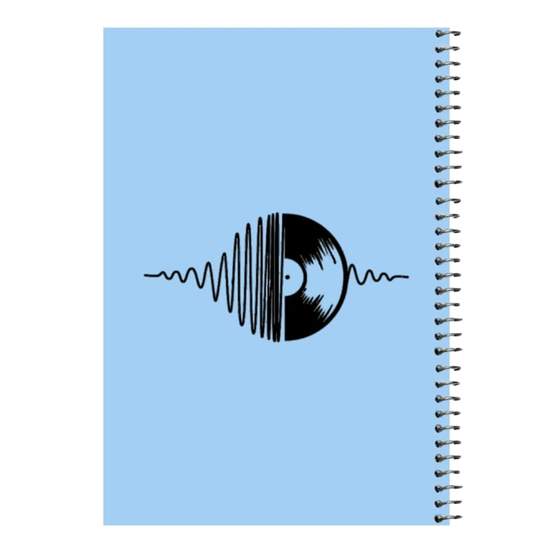 دفتر مشق 80 برگ اس جی مدل دیسک موزیک   