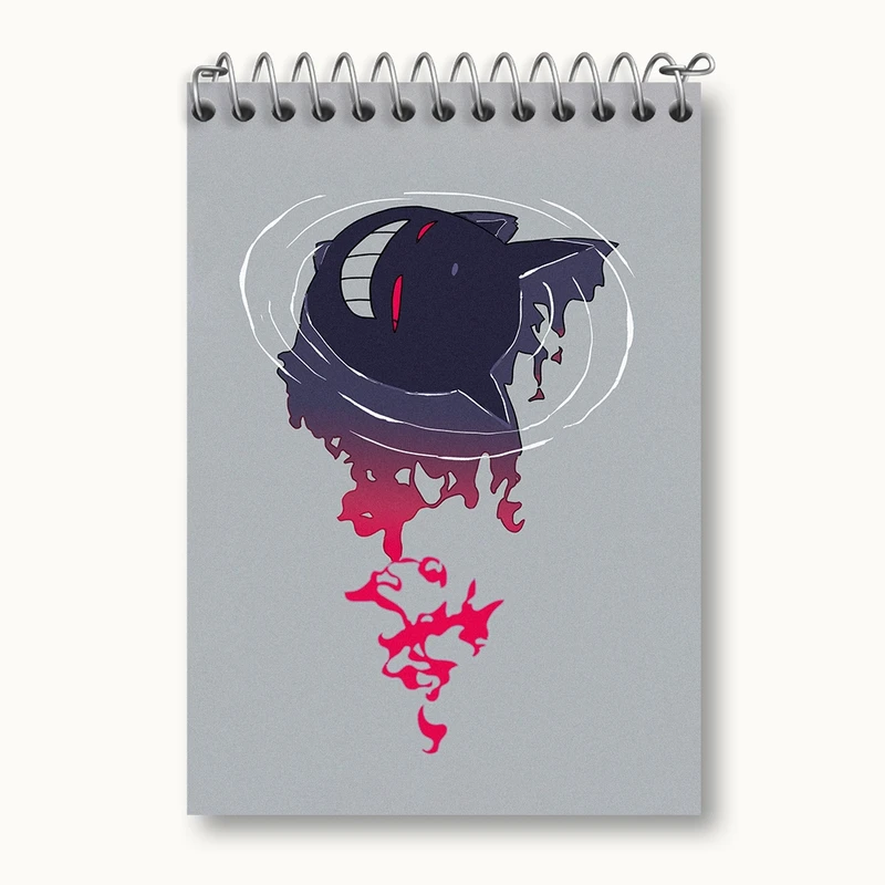 دفتر یادداشت 50 برگ خندالو مدل بازی پوکمون (pokemon) کد 32730