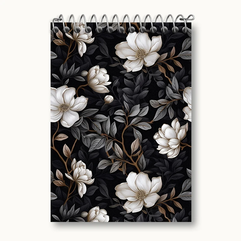 دفتر یادداشت 50 برگ خندالو طرح گل گلی کد N2896