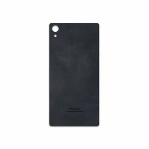 MAHOOT Graphite Buffalo Leather Cover Sticker for Sony Xperia Z2