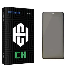 Ricomm CH glass Privacy Screen Protector For Xiaomi Redmi Note 9 Pro
