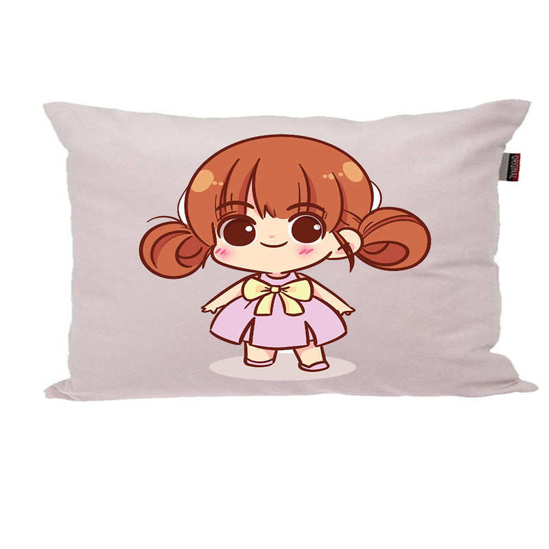 بالش ناریکو مدل نوزاد طرح دختر کد 04594