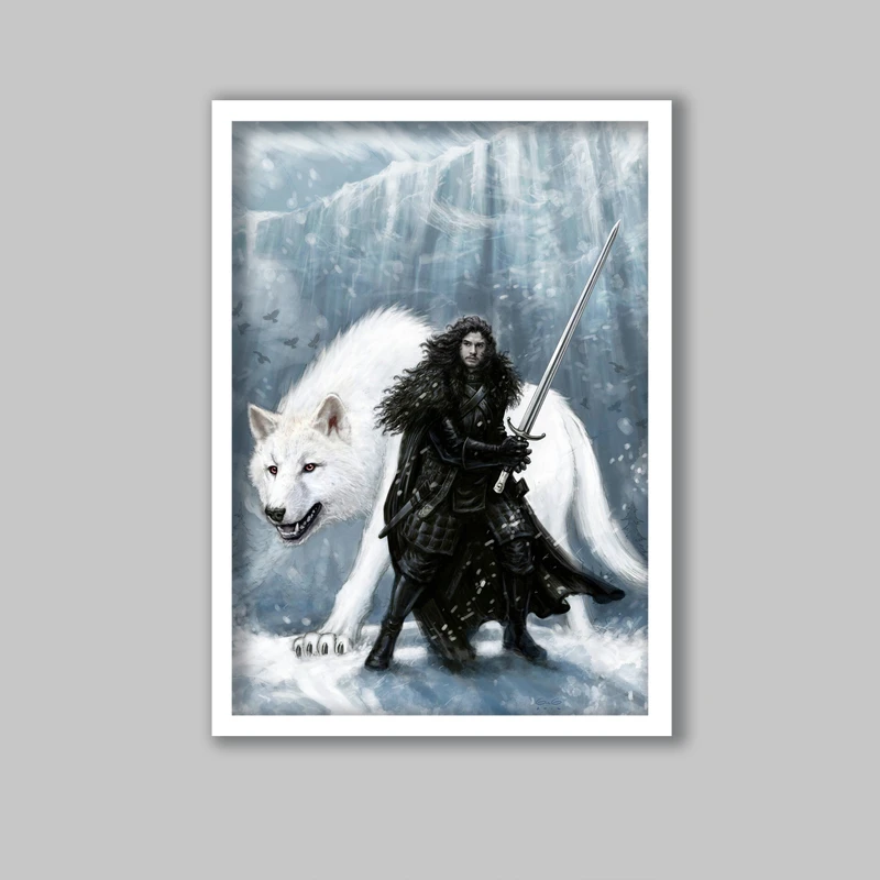 تابلو مدل سریال بازی تاج و تخت Game of thrones کد LA-G10259