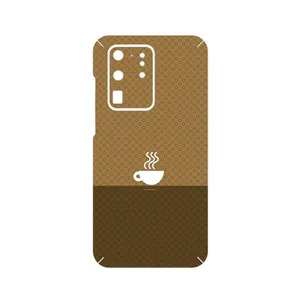 MAHOOT Minimal Cup of Coffee Icon Cover Sticker for Samsung Galaxy S20 Ultra
