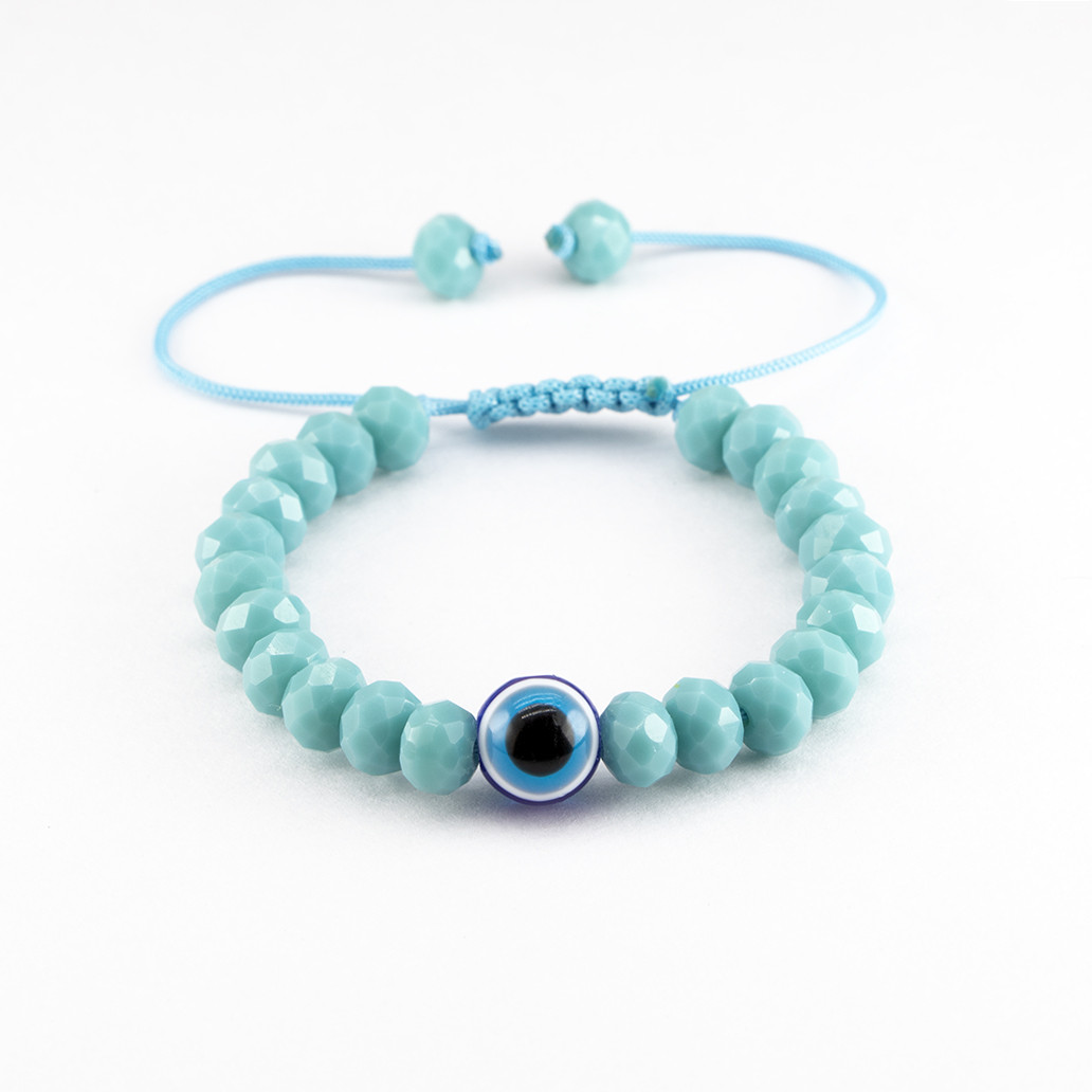 دستبند مدل کریستال چشم نظر ZA-CCH02 دستبند مدل کریستال چشم نظر ZA-CCH02