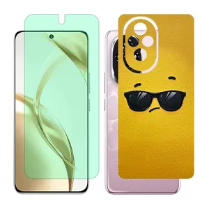 Glass Together model green light screen protector suitable for Honor 200 mobile phone with back cover sticker