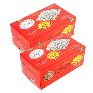نقد و بررسی نان برنجی زعفرانی لکستان - 700 گرم مجموعه 2 عددی توسط خریداران