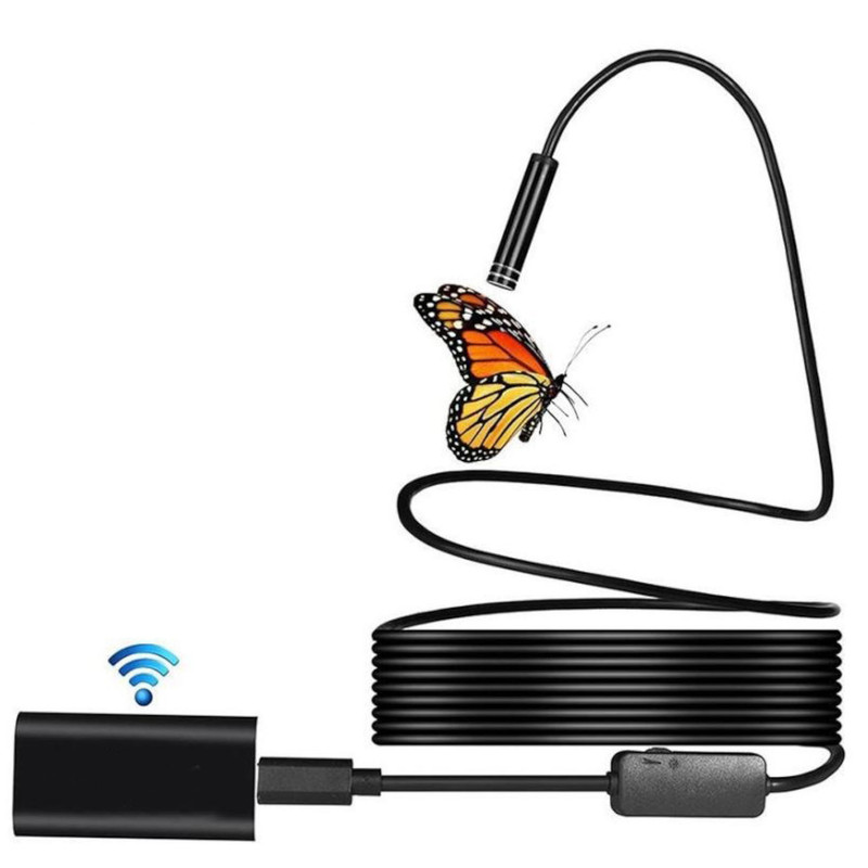 دوربین شلنگی مدل وای فای کد WIFI Waterproof 10M