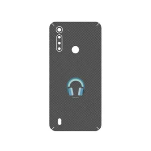 MAHOOT Minimal Headphone Icon Cover Sticker for Motorola Moto G8 Power Lite