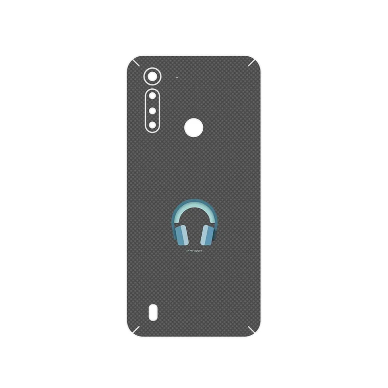 برچسب پوششی ماهوت مدل Minimal Headphone Icon مناسب برای گوشی موبایل موتورولا Moto G8 Power Lite
