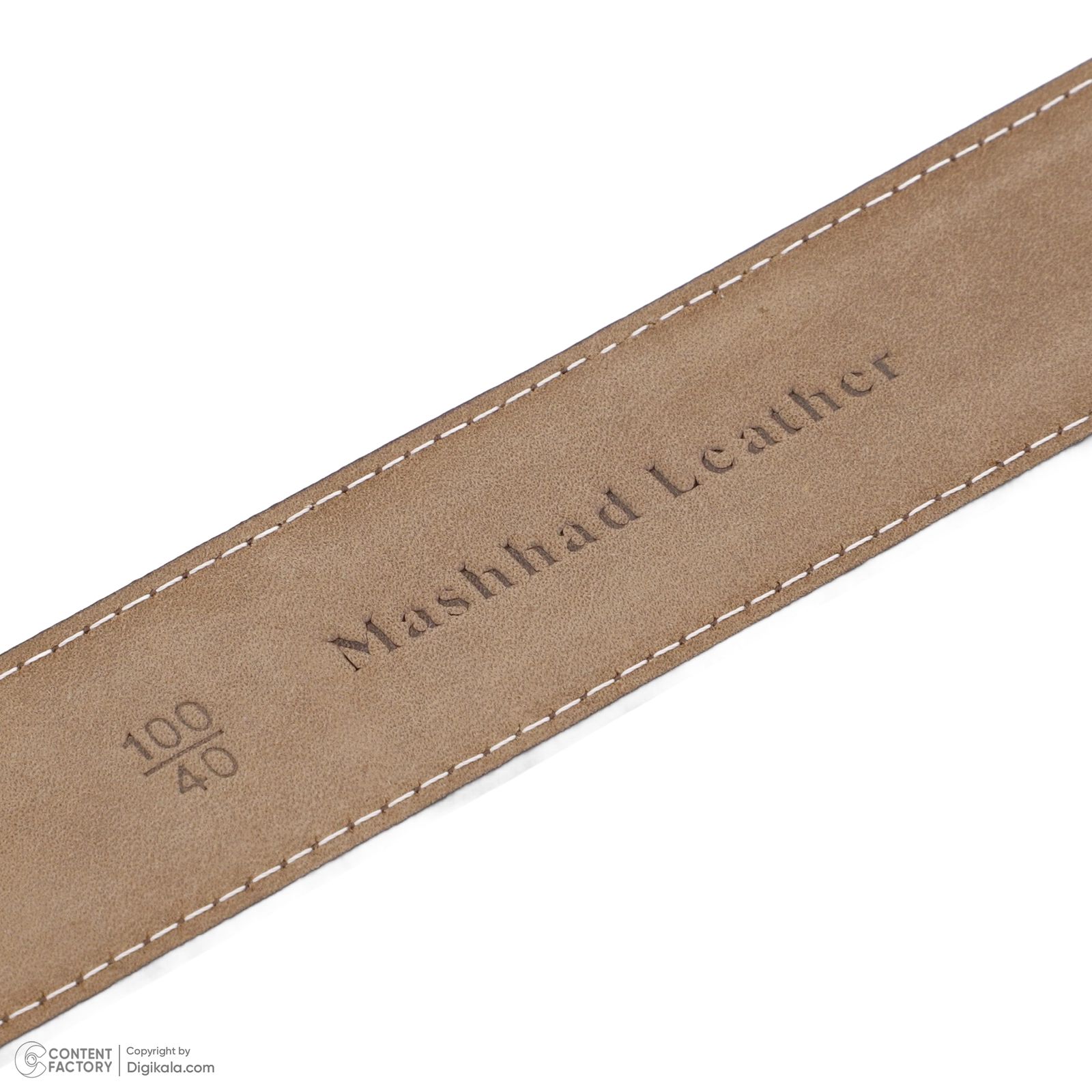 کمربند مردانه چرم مشهد مدل N6480-091 - - 3