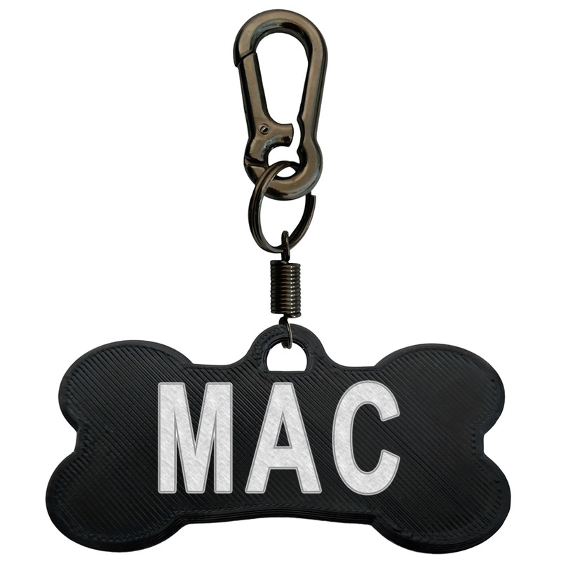 پلاک شناسایی سگ مدل MAC