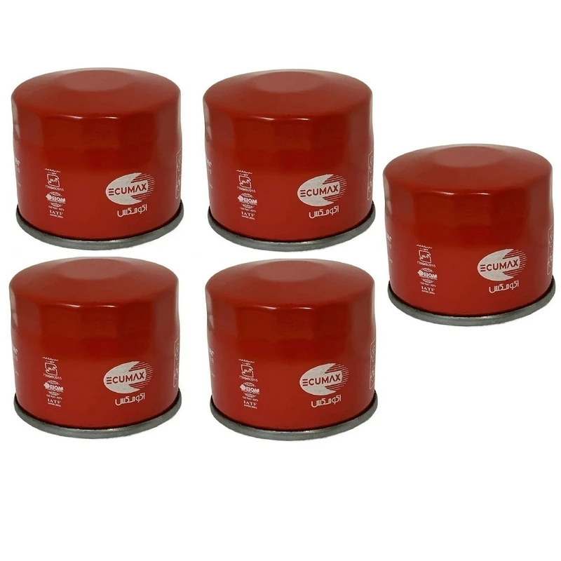 فیلتر روغن اکو مکس مدل ECU-1226 مناسب برای تیبا مجموعه 5 عددی