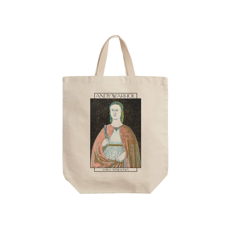 ساک خرید ترمه طراحان ایده مدل سینت آپولونیا از وارهول کد art0873 - S