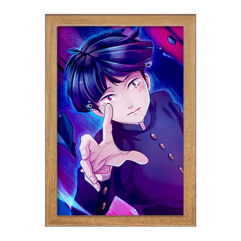 تابلو خندالو مدل شییکو انیمه موب سایکو Mob Psycho 100 کد 24500