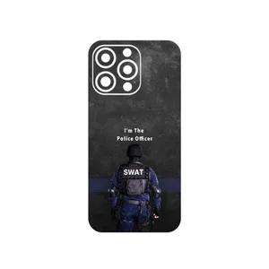 MAHOOT Police Officer Cover Sticker for Apple iphone 13 Pro
