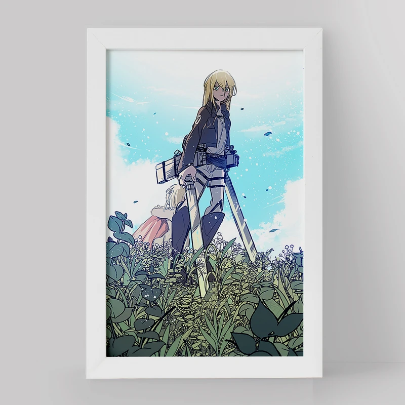 تابلو خندالو مدل هیستوریا انیمه اتک آن تایتان Attack on Titan کد 18564