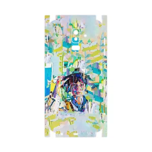 MAHOOT Collage of Women Portrait 1-FullSkin Cover Sticker for Samsung Galaxy J8